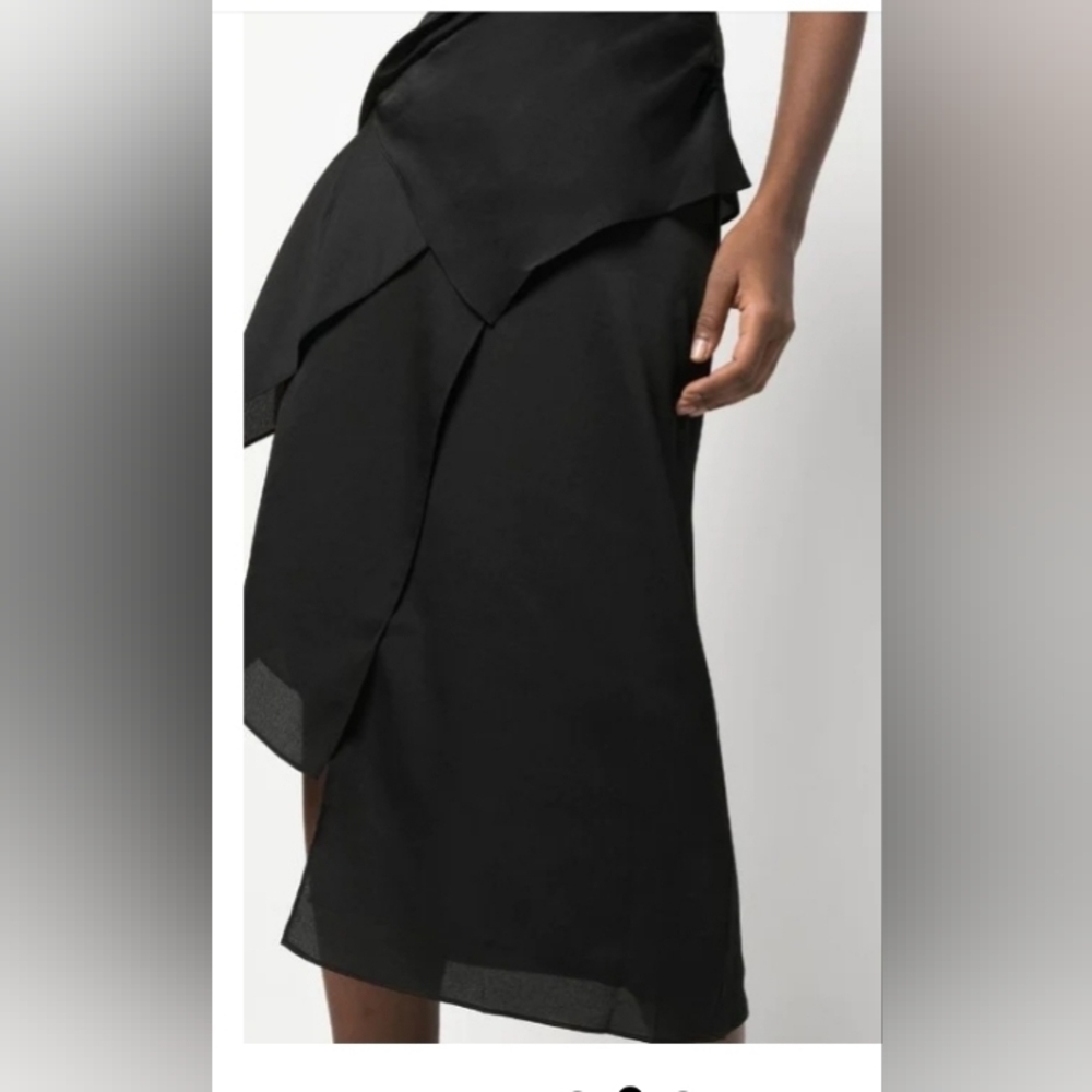 IRO Ginka Asymmetrical skirt. - Picture 10 of 15
